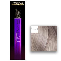 [M.10190.378] L'Oréal Professionnel DIALIGHT Haartönung 10.21 Milkshake Perlmutt Silver 50ml.
