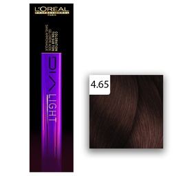 [M.13546.808] L'Oréal Professionnel DIALIGHT Haartönung 4.65 Mittelbraun Rot Mahagoni 50ml
