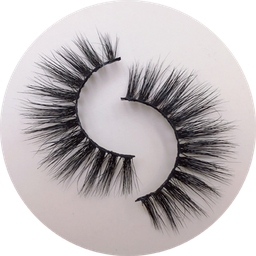 [M.13442.392] MAD Lashes- Wimpern WHITE  3D05 15mm