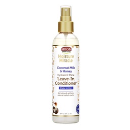 [M.13155.088] African Pride Moisture Miracle Leave-In Conditioner Spray 8oz:/237ml