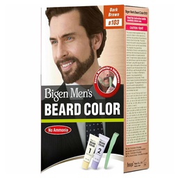 [M.14690.032] Bigen Men's Beard Colour Dark Brown 103