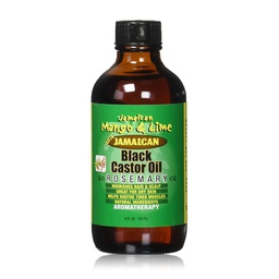 [M.10524.580] Jamaican M&amp;L Black Castor Oil Rosemary 4oz.