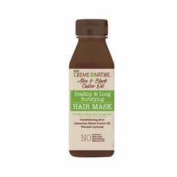 [M.10563.299] Creme of nature  Aloe Black Castor Oil Hair Mask 11.5oz.