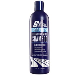 [M.10566.618] S-Curl FF Charcoal Mint Shampoo 12oz.