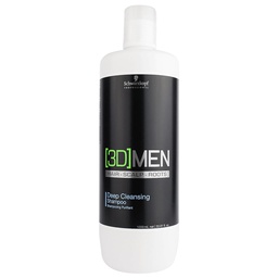 [M.13810.262] Schwarzkopf Professional 3D MEN Deep Cleansing Shampoo 1000 ml 