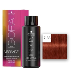 [M.13885.319] Schwarzkopf Professional IGORA Vibrance Haartönung 7-88 Mittelblond Rot Extra  60ml