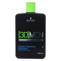 [M.14048.463] Schwarzkopf Professional 3D MEN Deep Cleansing Shampoo 250 ml