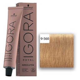 [M.14428.408] Schwarzkopf Professional IGORA ROYAL Absolutes Haarfarbe 9-560 Extra Hellblond Gold Schoko Natur 60ml