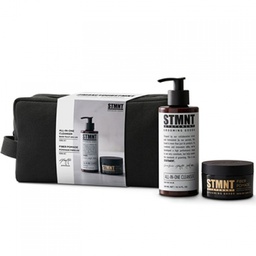 [M.15642.523] STMNT Grooming Goods kit- Shampoo 300ml + Fiber Pomade 100ml