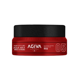 [M.16154.769] Agiva Styling Haarwachs Aqua Mega Strong - Rot  n°05  90ml