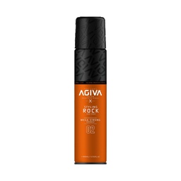 [M.16175.531] Agiva Styling ROCK Haarspray Mega Strong Orange  n°02  400ml